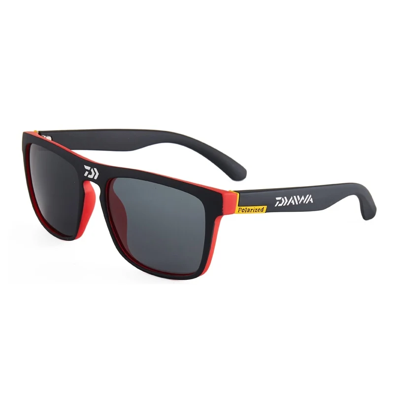 DAIWA Herren HD Polarisiert Sonnenbrille 100% UV400 -Polycarbonat Pilotenbrille