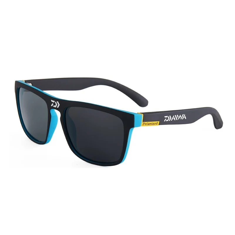 DAIWA Herren HD Polarisiert Sonnenbrille 100% UV400 -Polycarbonat Pilotenbrille