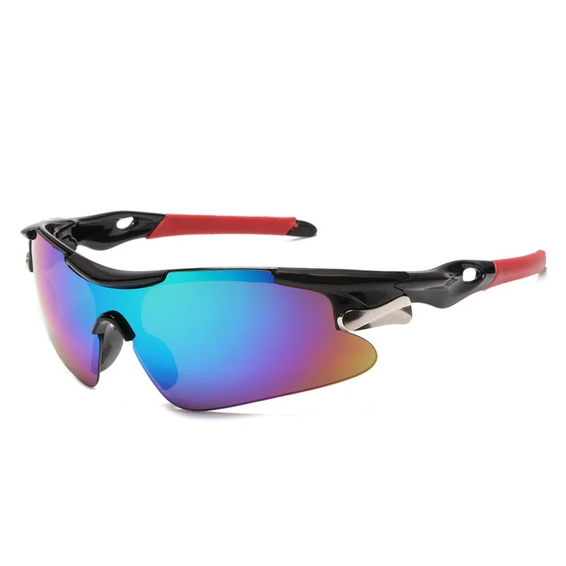 Fahrradbrille Polarisiert Sportbrille Sonnenbrille Brille UV400 in 7 Farbe