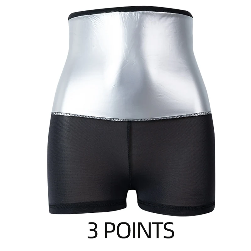 Damen Neopren Sauna Hose Schwitzhose Yogahose Thermoeffekt Abnehmen Hose Leggins