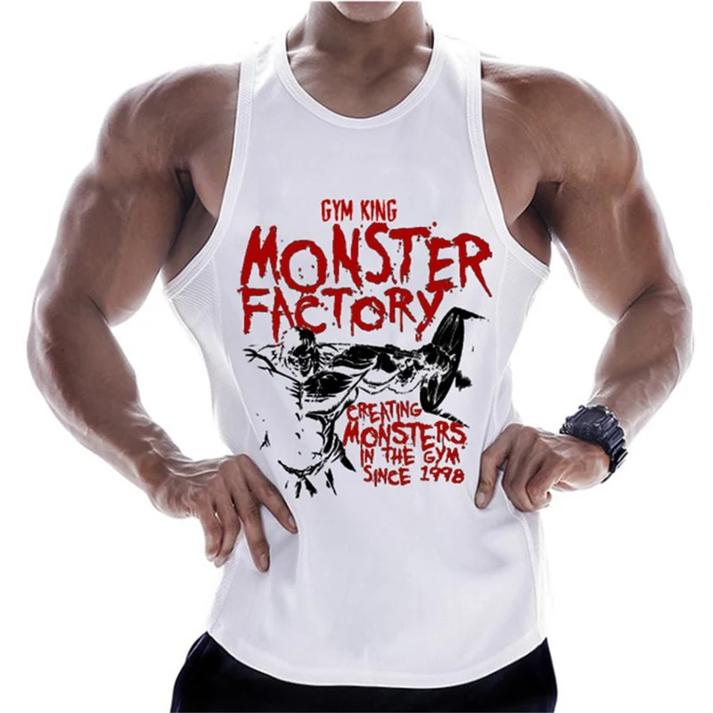 Tanktop T-Shirt Muskelshirt Achselshirt Sport Basic Unifarben Herren