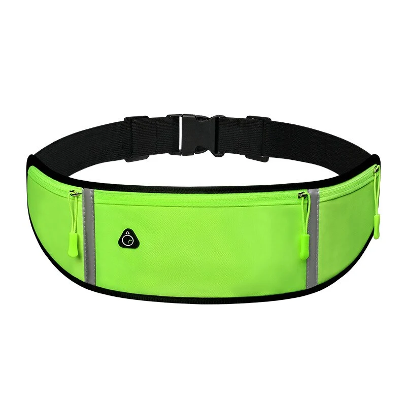 Laufen Gürtel mit Wasserflasche Taille Pack Reißverschlusstaschen Tasche Joggen
