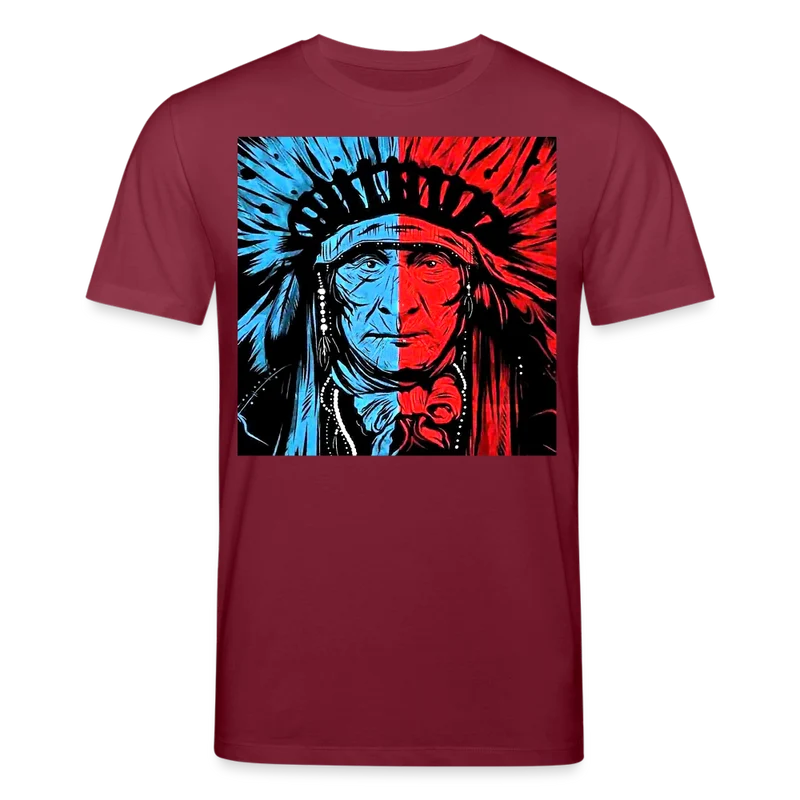Männer Bio-T-Shirt von Stanley & Stella Indianer Häuptling