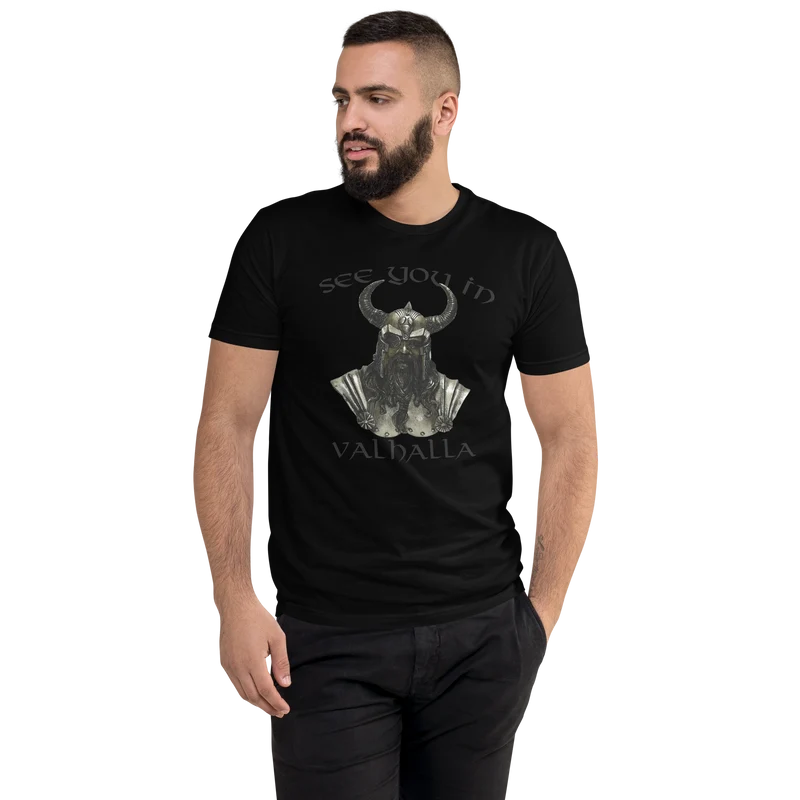 Kurzärmeliges T-Shirt See you in Valhalla
