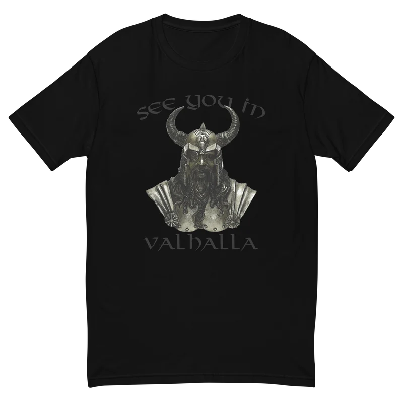 Kurzärmeliges T-Shirt See you in Valhalla