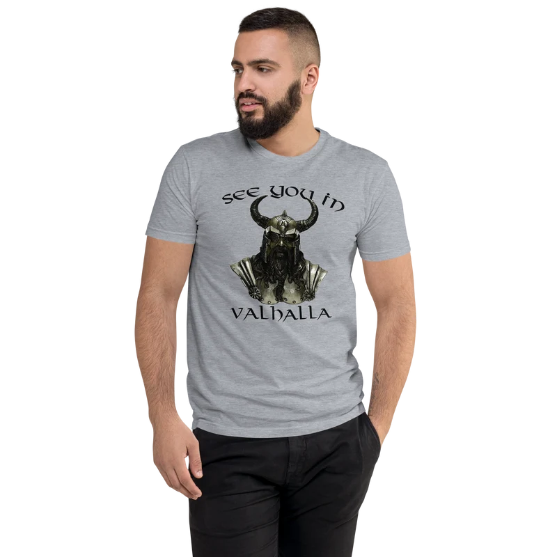 Kurzärmeliges T-Shirt See you in Valhalla