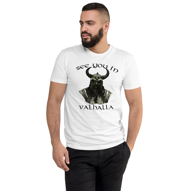 Kurzärmeliges T-Shirt See you in Valhalla