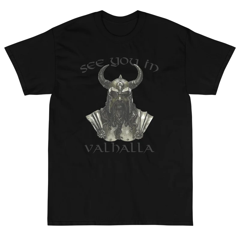 Kurzärmeliges T-Shirt See you in Valhalla