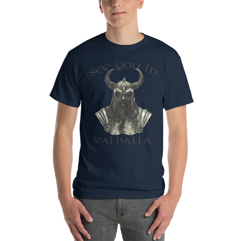 Kurzärmeliges T-Shirt See you in Valhalla