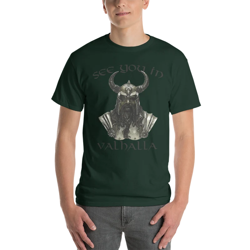 Kurzärmeliges T-Shirt See you in Valhalla