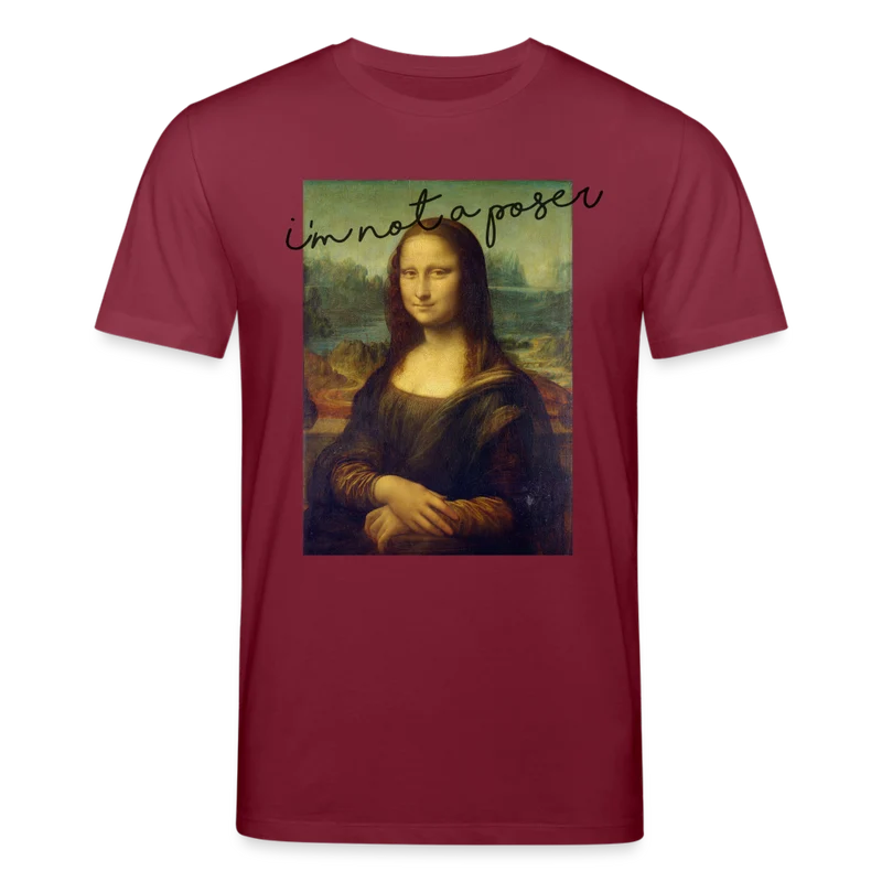 Männer Bio-T-Shirt von Stanley & Stella I'm not a poser