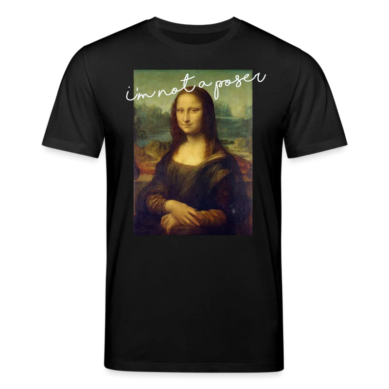 Männer Bio-T-Shirt von Stanley & Stella I'm not a poser