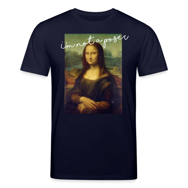 Männer Bio-T-Shirt von Stanley & Stella I'm not a poser
