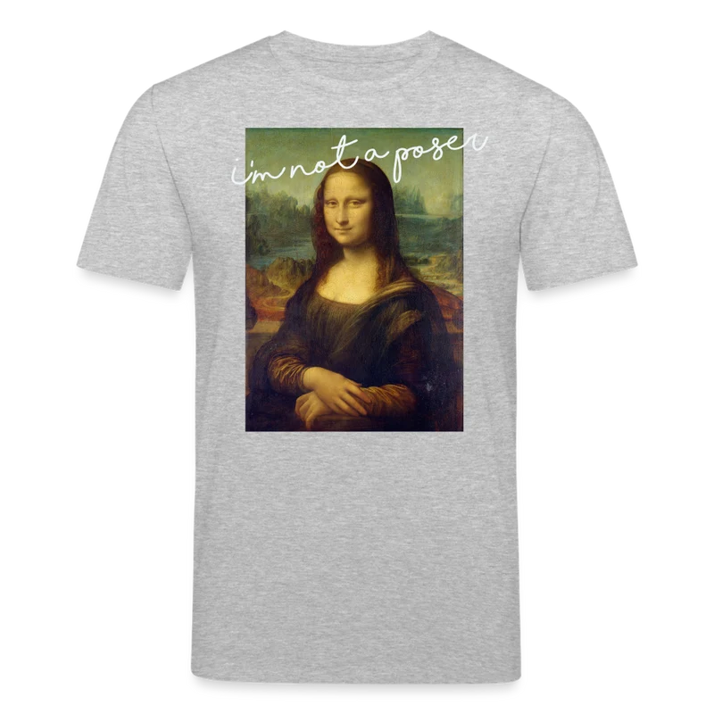Männer Bio-T-Shirt von Stanley & Stella I'm not a poser