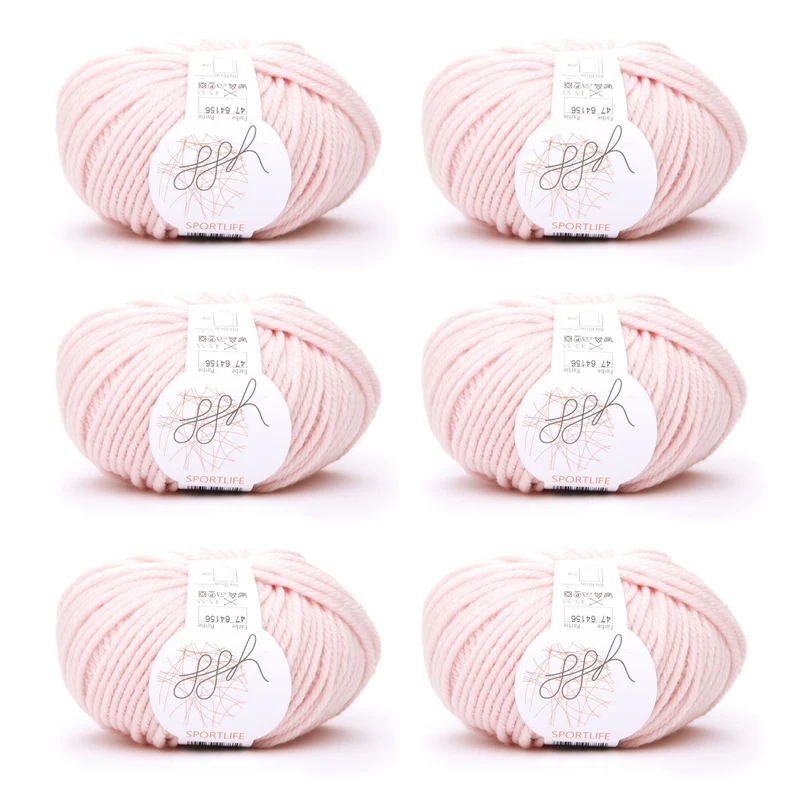 ggh Sportlife Box | Set mit 300g (6x50g) | 047 – Rosé