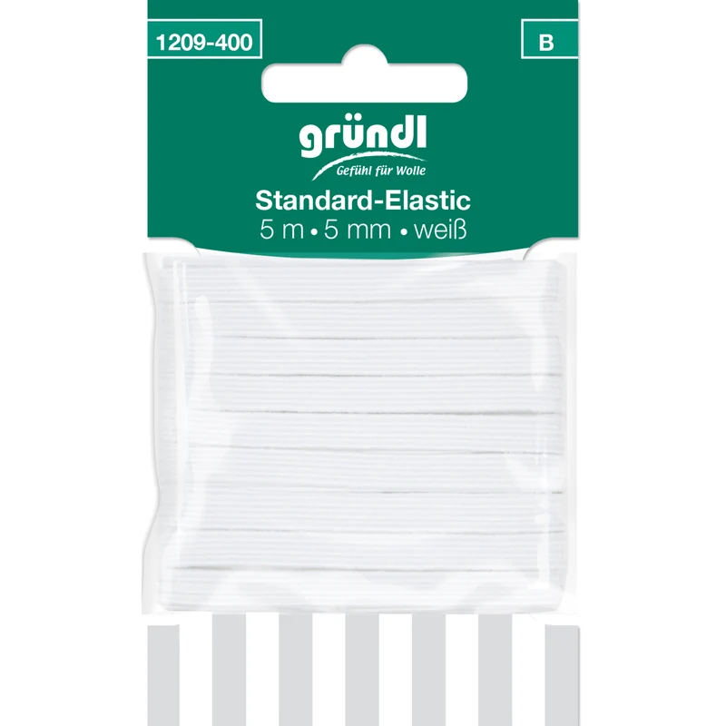 Standard-Elastik, 5 mm x 5 m