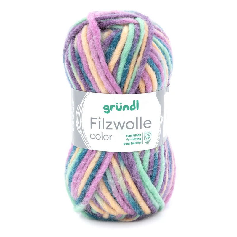 Filzwolle color