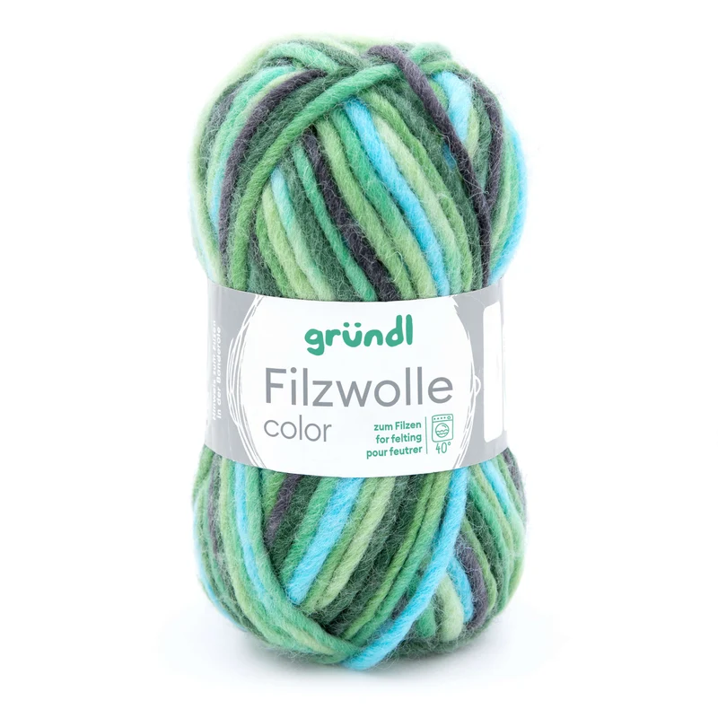 Filzwolle color