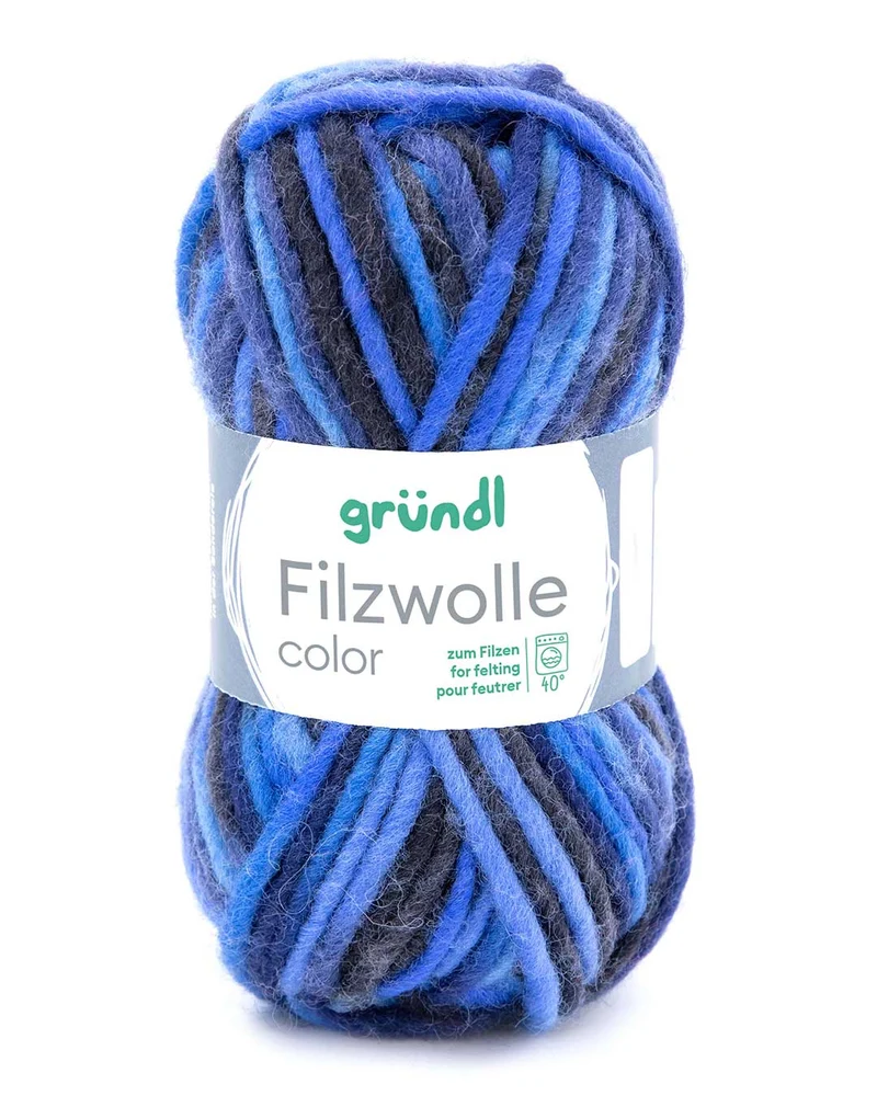 Filzwolle color