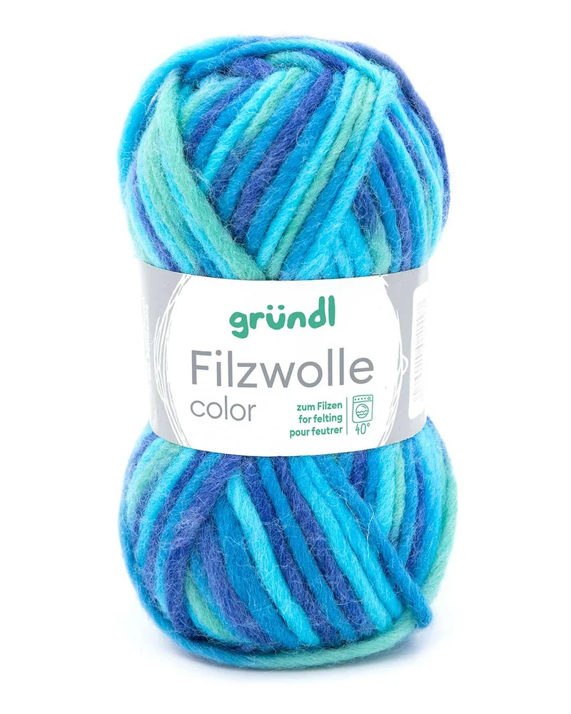 Filzwolle color