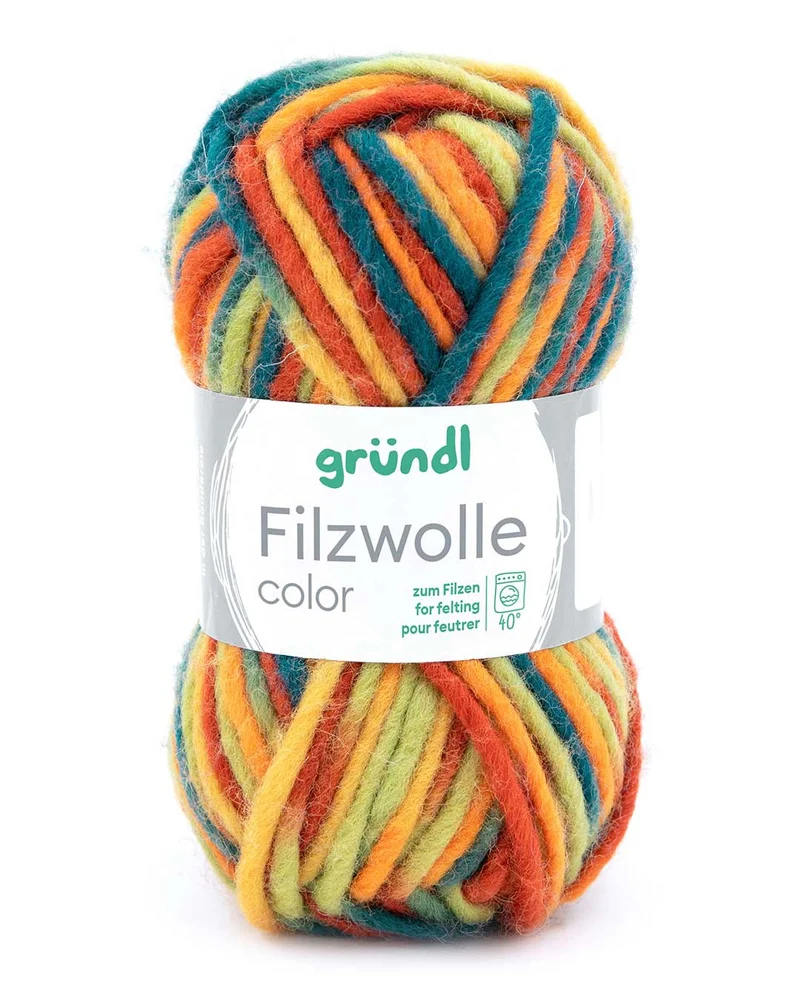Filzwolle color