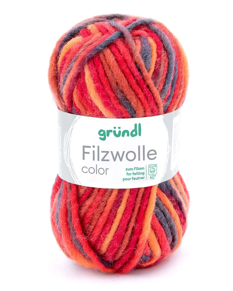 Filzwolle color