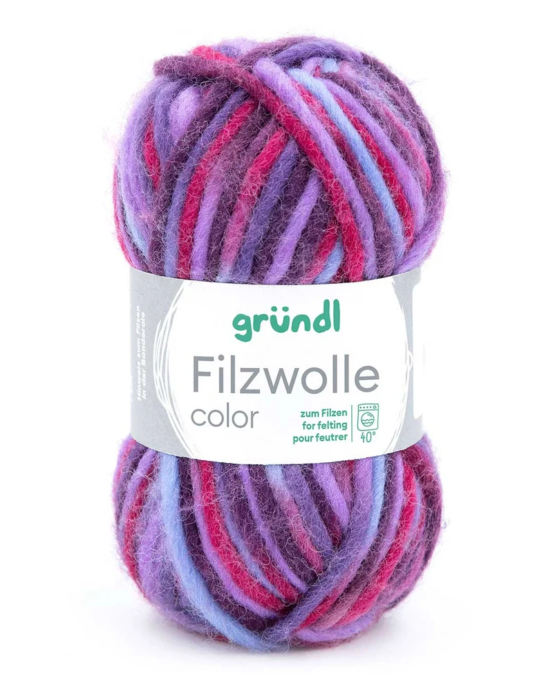 Filzwolle color