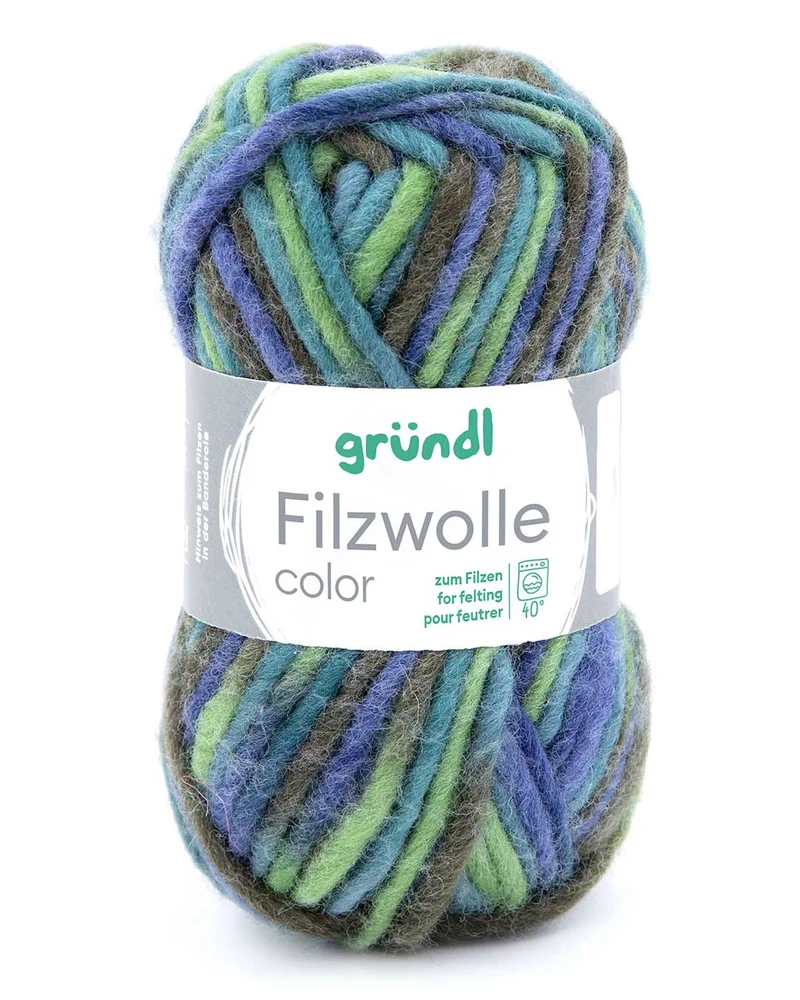 Filzwolle color
