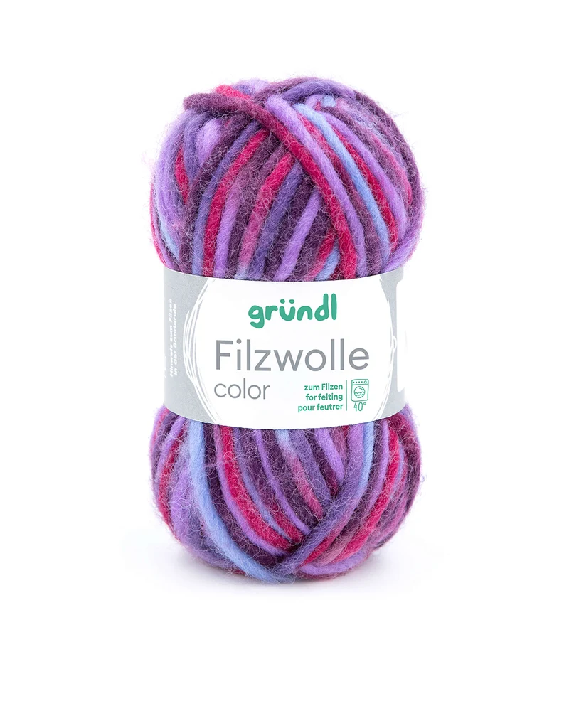 Filzwolle color
