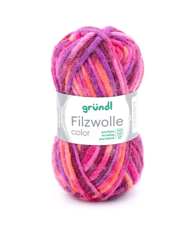 Filzwolle color