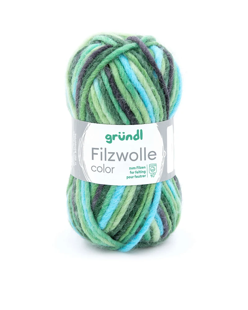 Filzwolle color