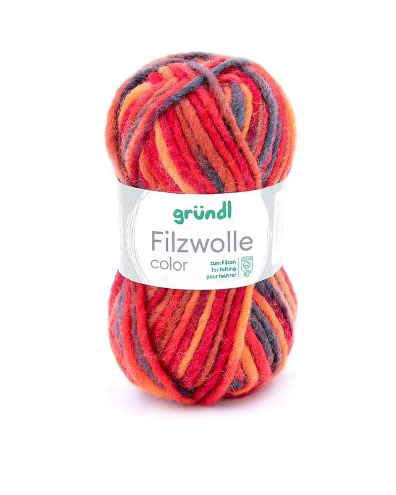 Filzwolle color