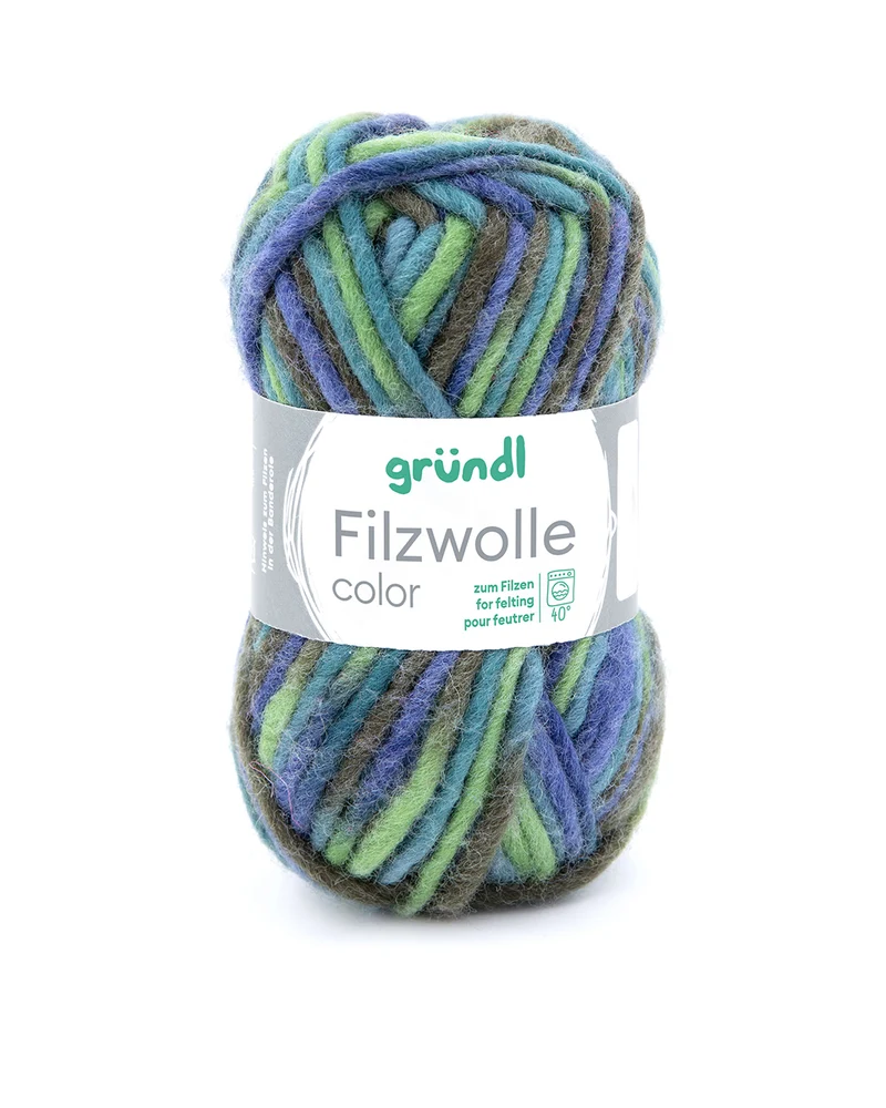 Filzwolle color