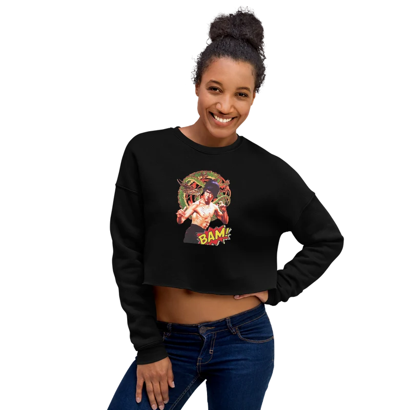 Crop-Pullover Bruce Lee