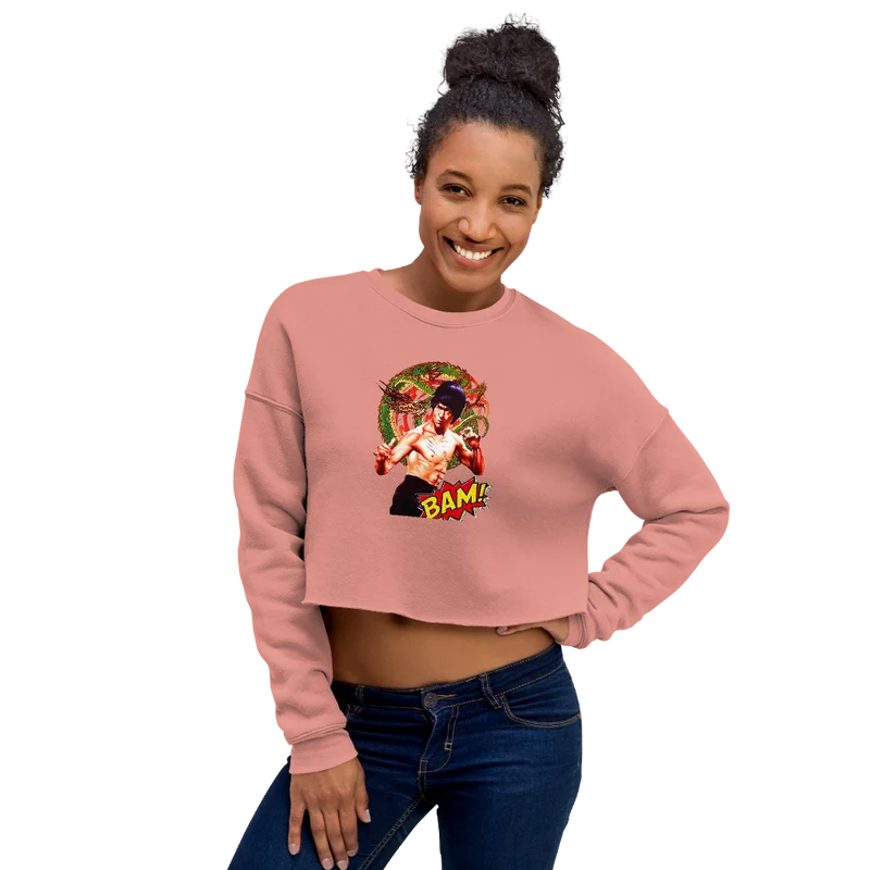 Crop-Pullover Bruce Lee