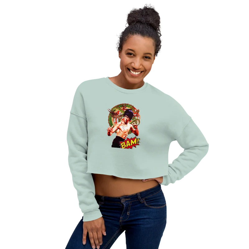 Crop-Pullover Bruce Lee