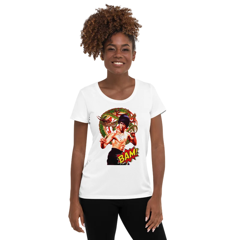 Allover-Sport-T-Shirt für Damen Bruce Lee