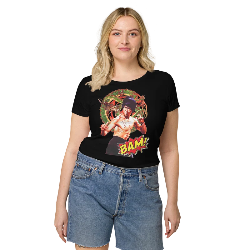 Basic Bio-T-Shirt für Damen Bruce Lee