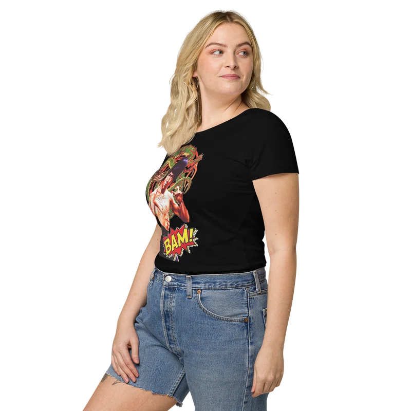 Basic Bio-T-Shirt für Damen Bruce Lee