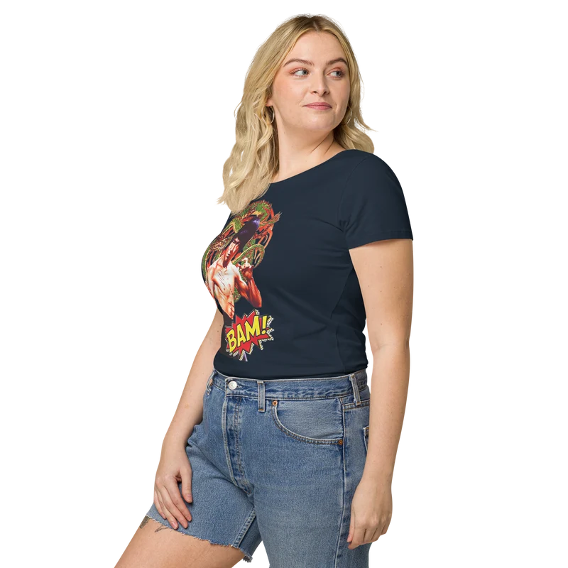 Basic Bio-T-Shirt für Damen Bruce Lee
