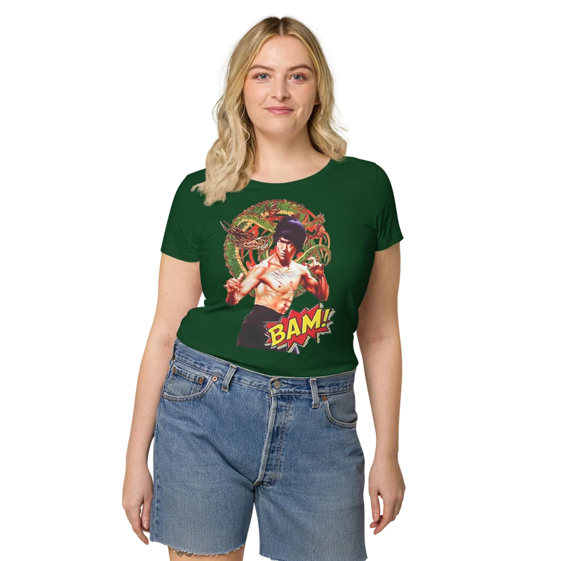 Basic Bio-T-Shirt für Damen Bruce Lee