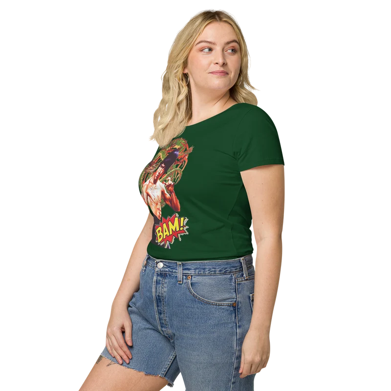 Basic Bio-T-Shirt für Damen Bruce Lee