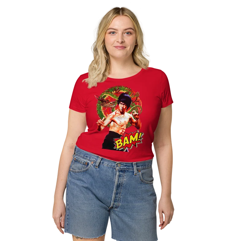 Basic Bio-T-Shirt für Damen Bruce Lee