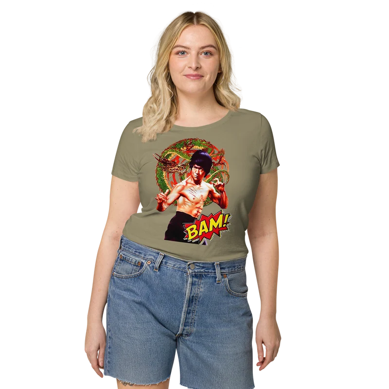 Basic Bio-T-Shirt für Damen Bruce Lee