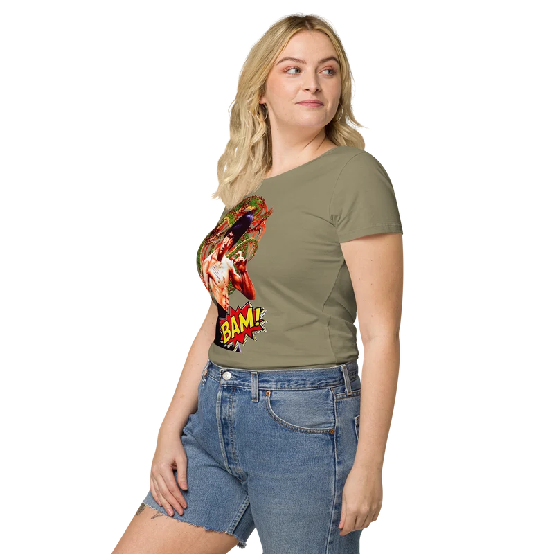 Basic Bio-T-Shirt für Damen Bruce Lee
