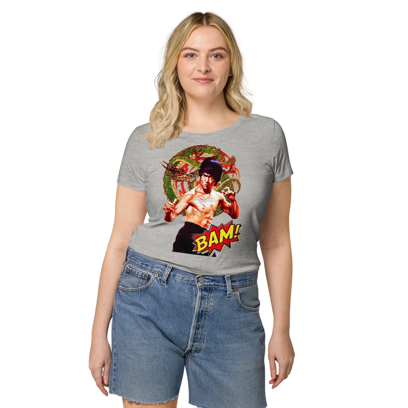 Basic Bio-T-Shirt für Damen Bruce Lee