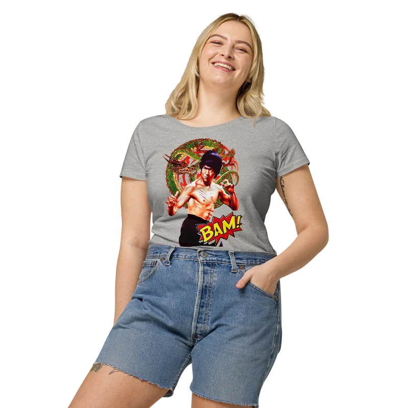 Basic Bio-T-Shirt für Damen Bruce Lee