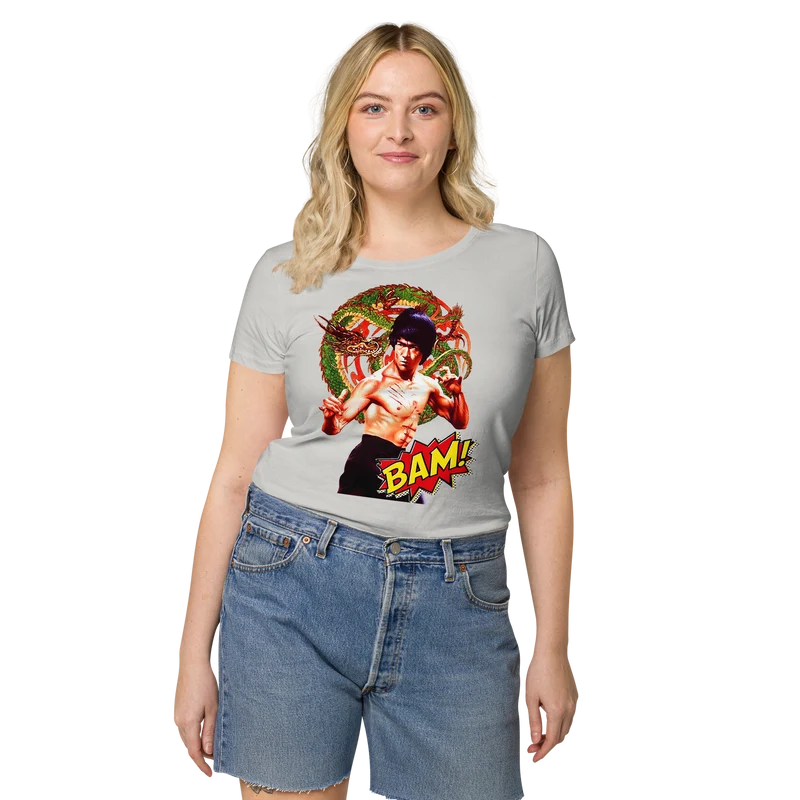 Basic Bio-T-Shirt für Damen Bruce Lee