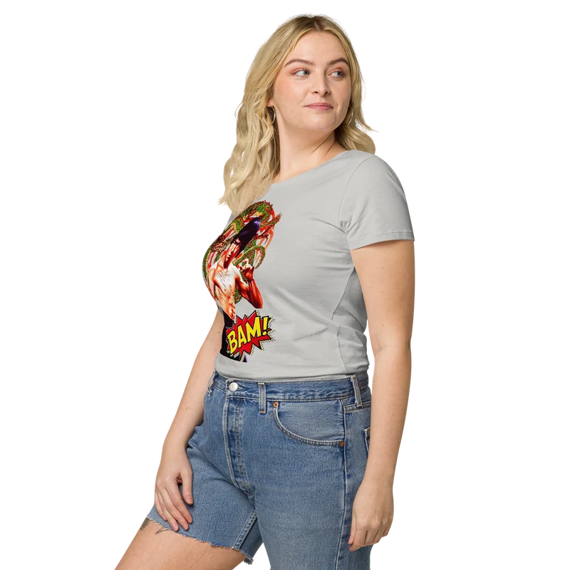 Basic Bio-T-Shirt für Damen Bruce Lee