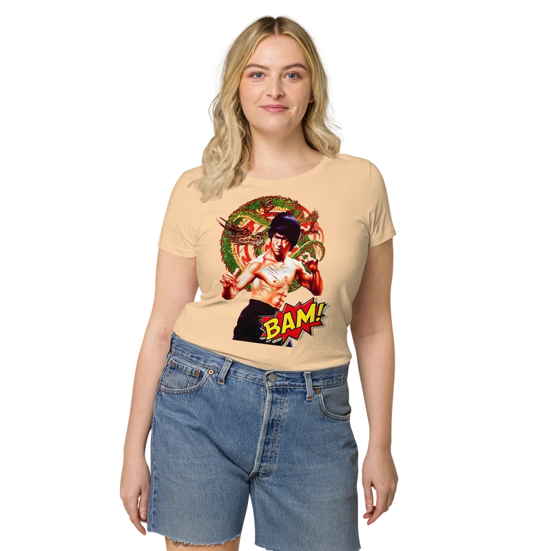 Basic Bio-T-Shirt für Damen Bruce Lee